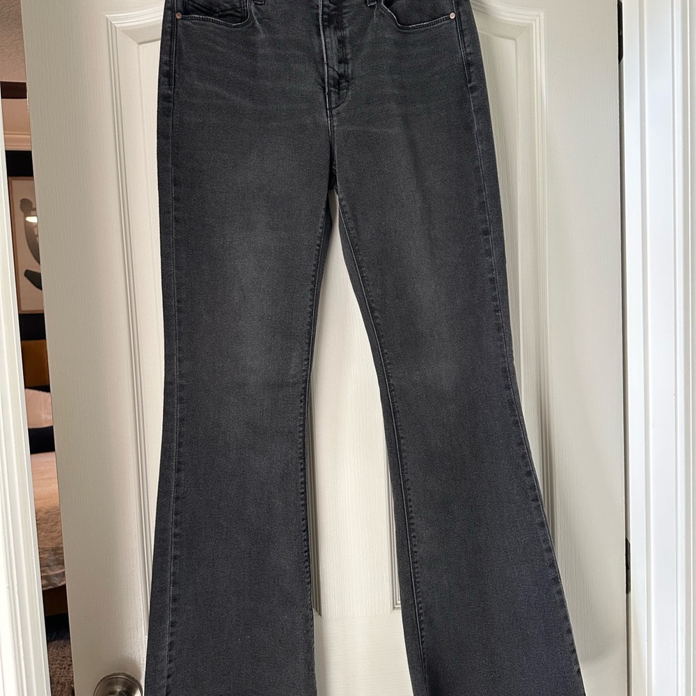 Unpublished Brand Black Flare Jeans